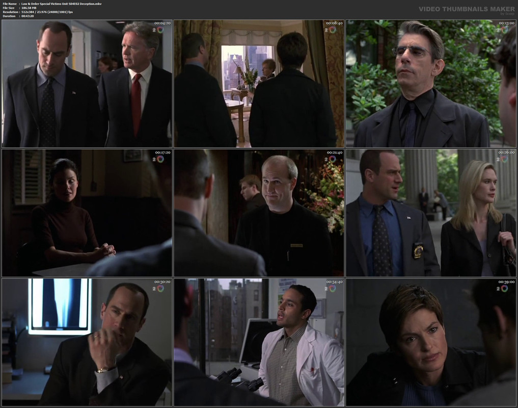 Law & Order Special Victims Unit S04E02 Deception.mkv