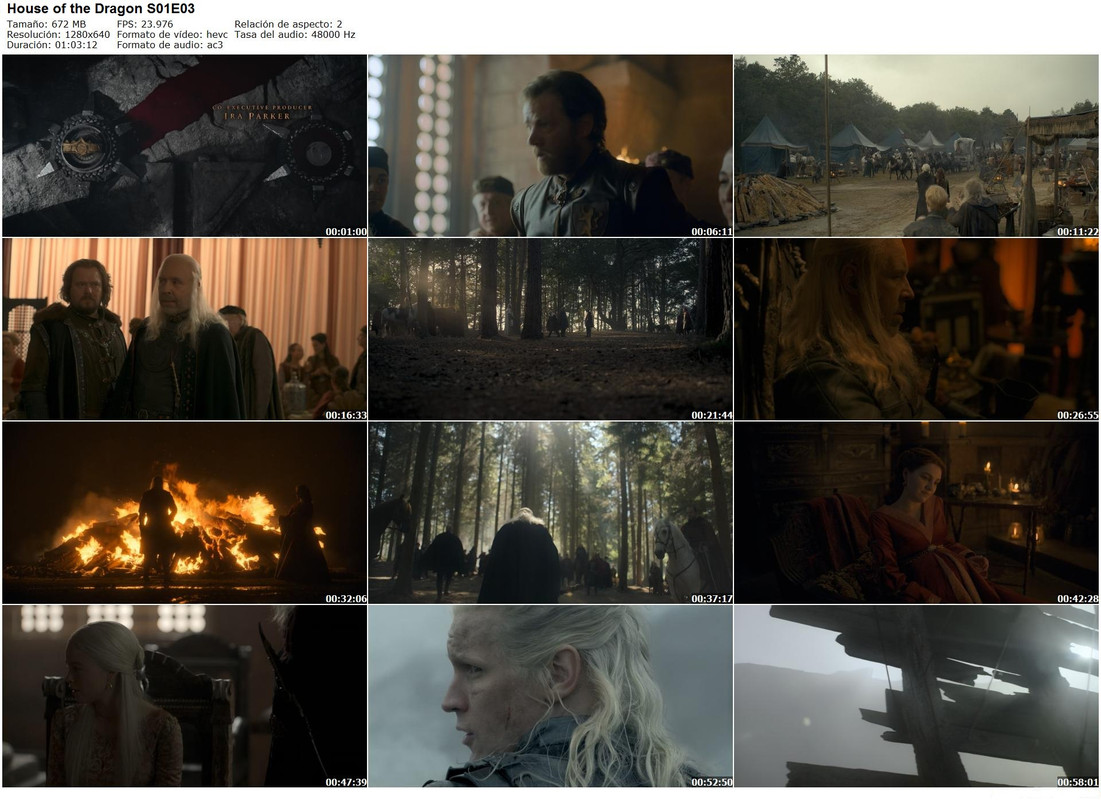 La Casa del Dragón (2022) T1 [03/10] 720p H265 ZS