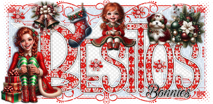 Besos Christmas Kids bonnies