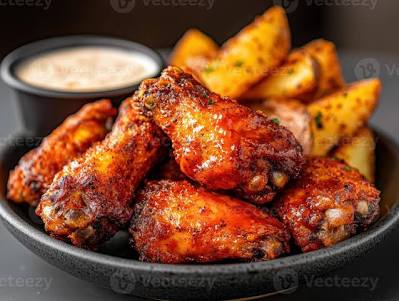 Aripioare de pui Picante / nepicante