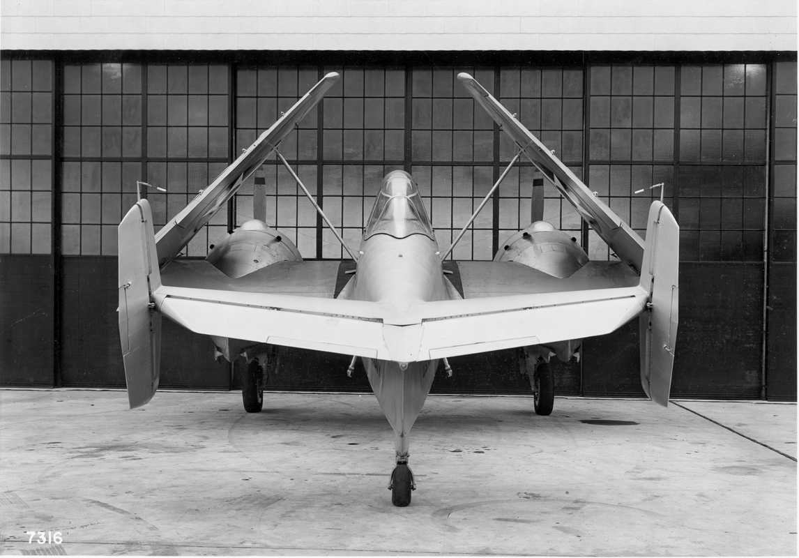 grum 1250 XF5F-1 rear, wings folded, 1939