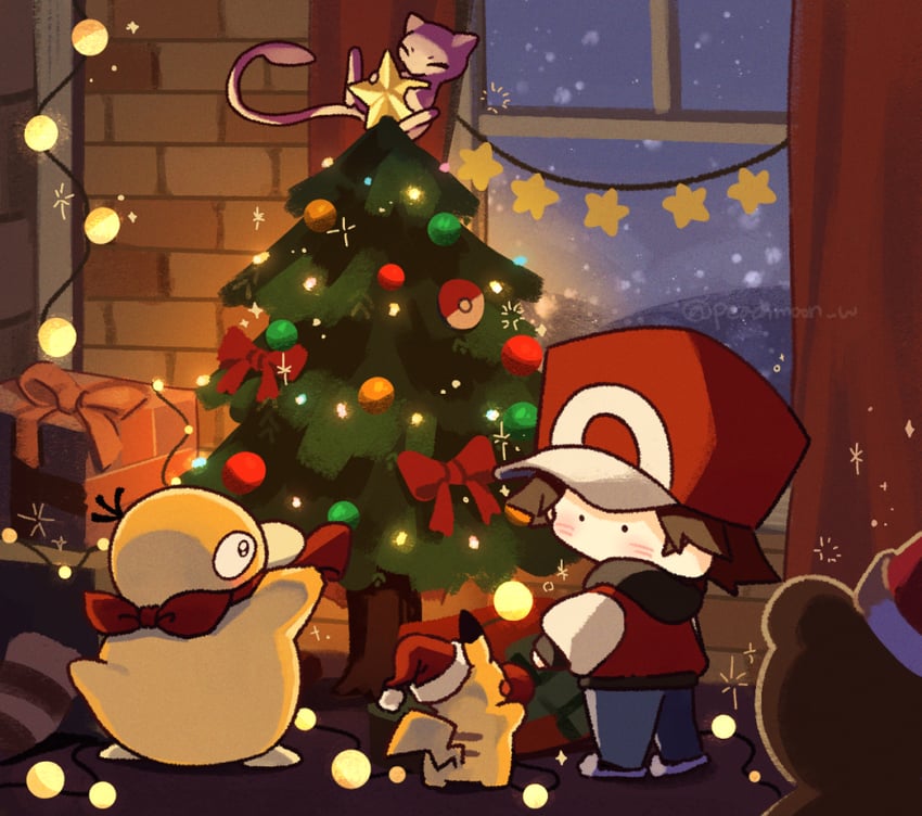 pikachu-red-mew-and-psyduck-pokemon-and-