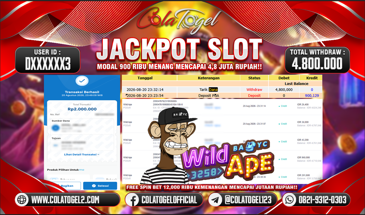 JACKPOT SLOT GACOR!!