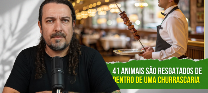 IBAMA resgata animais vivos que seriam abatidos em churrascaria