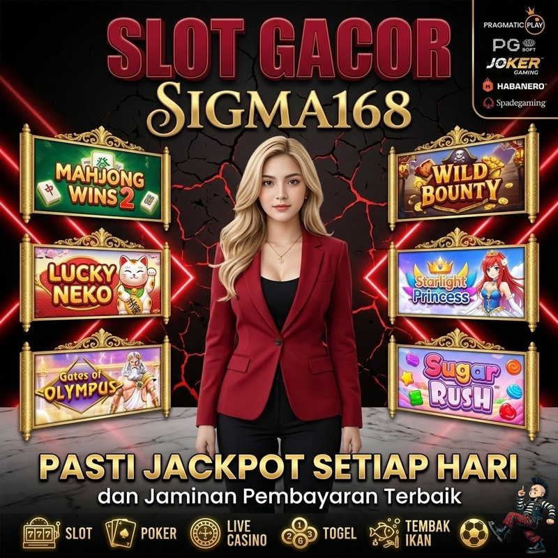 SIGMA168 : Situs Slot Online Gacor Terpercaya Hari Ini Dana Premium 2026 image 1