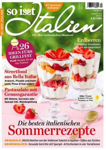 Cover: So isst Italien Magazin Juni-Juli No 04 2023
