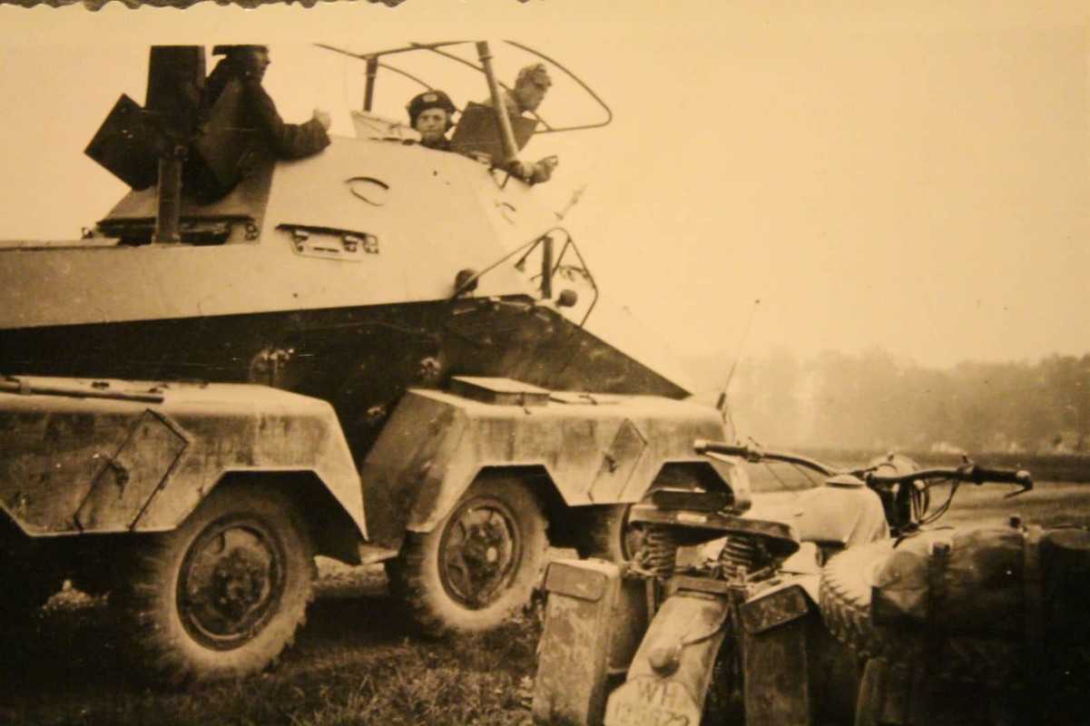 Panzerspähwagen Krad Gespann