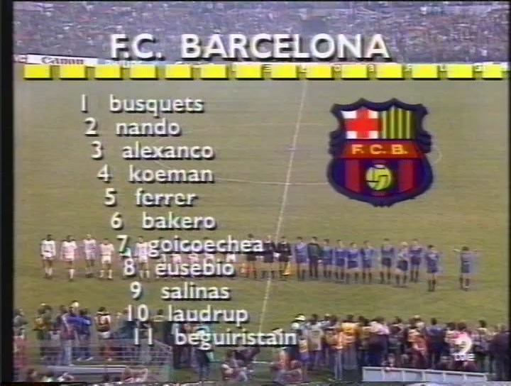 Recopa de Europa 1990/1991 - Final - FC Barcelona Vs. Manchester United (544p) (Castellano) 1