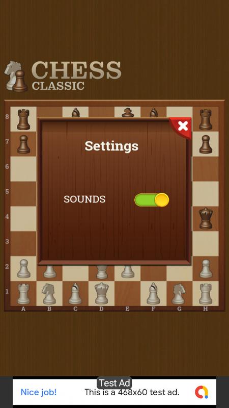 Chess Classic - Chess Game Android Studio Project with AdMob Ads + Ready to Publish