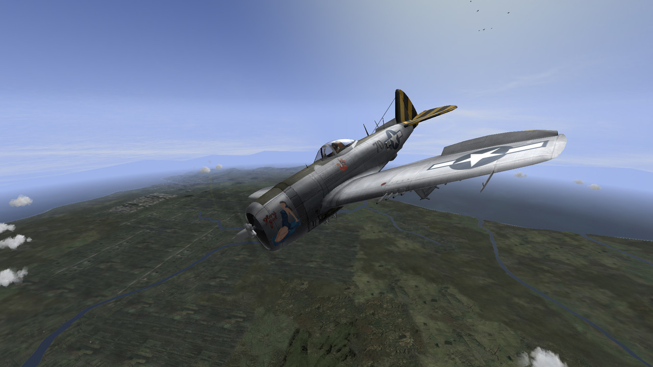 318thFG-19thFS, Le Shima-Okinawa operations 45, 