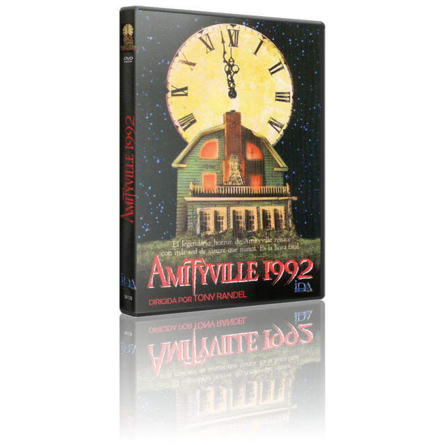Portada - Amityville 1992: Es Cuestión de Tiempo [DVD9Full] [Cast/Ing] [Sub:Cast] [Terror] [1992]