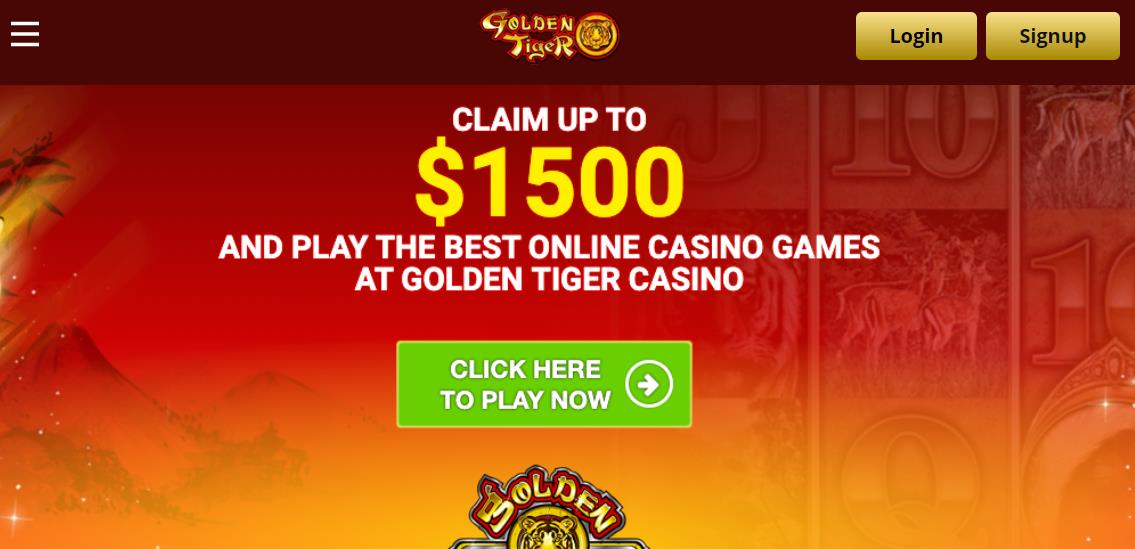 golden tiger casino online play