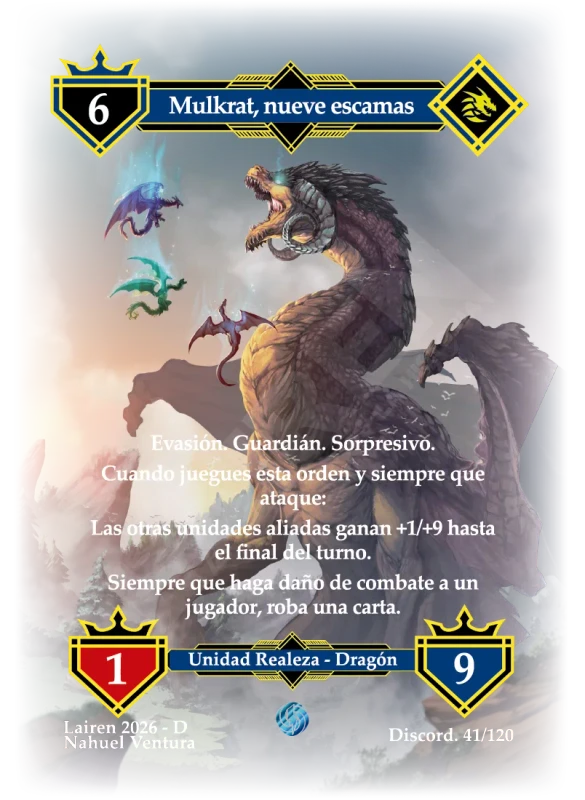 MULKRAT, NUEVE ESCAMAS
