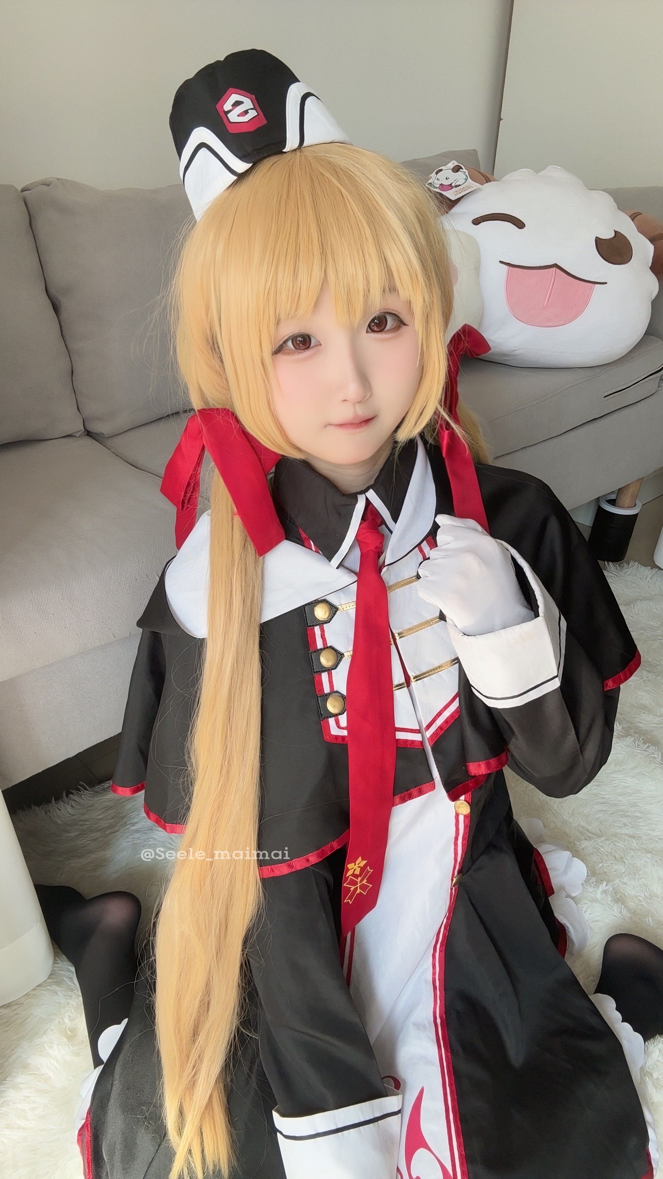 Seele麦麦在原七海 Cosplay 写真｜青春活力系高清套图（17P-17M）插图2