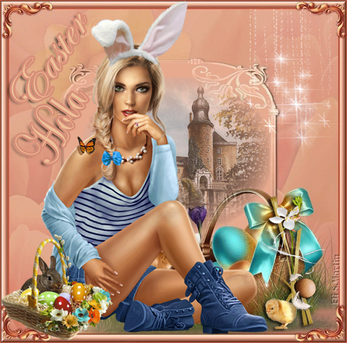 Saludos Series-Pascua & Easter 4-hola