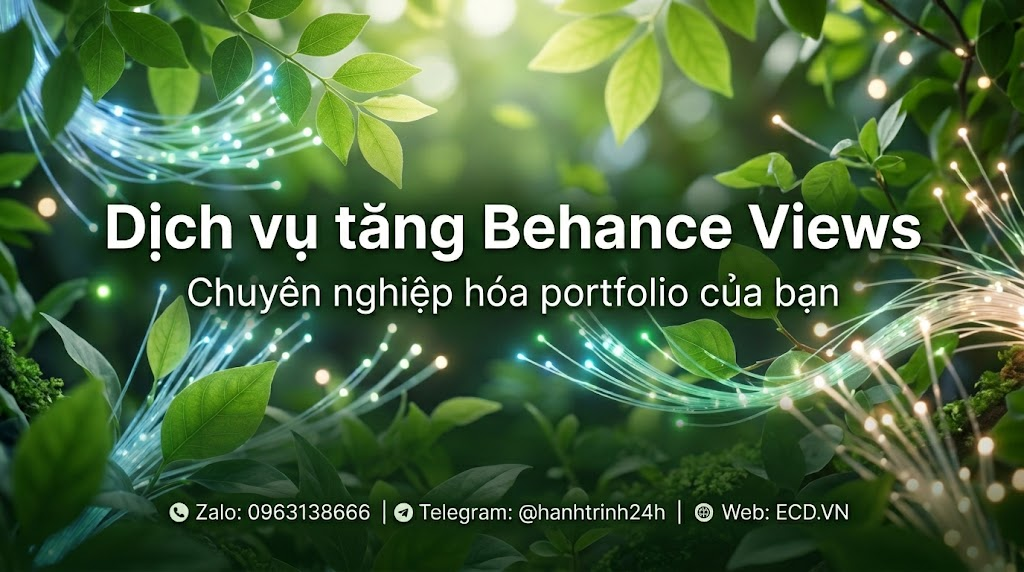 dịch vụ tăng behance views giá rẻ tăng impression