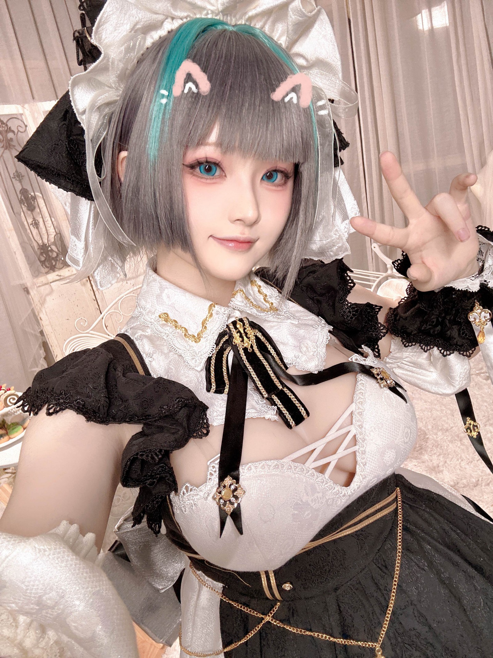 屿鱼 Yuyu 碧蓝航线 柴郡 Cosplay 写真图集｜Azur Lane（54P｜138MB）插图