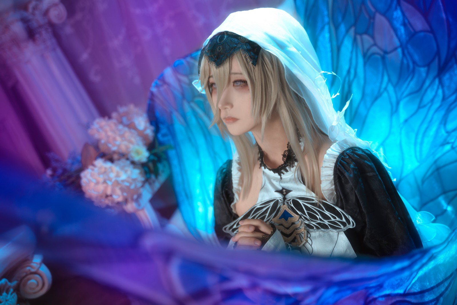 Seya-狮砸 – 崩坏 阿波尼亚 Cosplay 高清写真（15P+4V-172.1MB）插图4