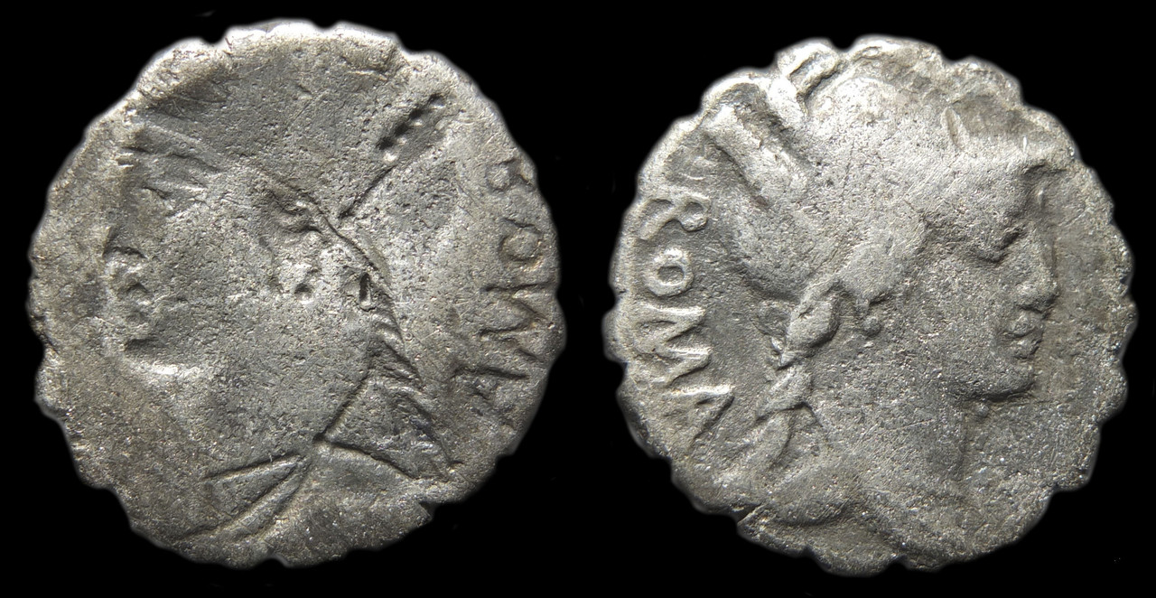 Denario incuso Poblicia1