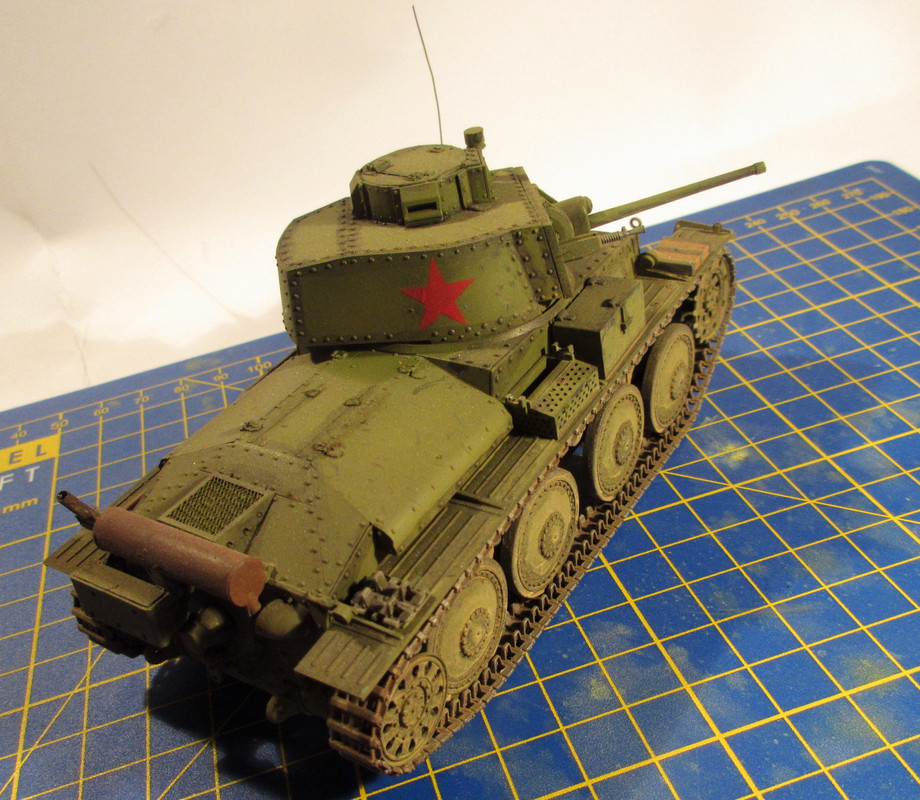 Captured PzKpfw 38 (t) Ausf E/F Trumpeter 1/35 - Ready for Inspection ...