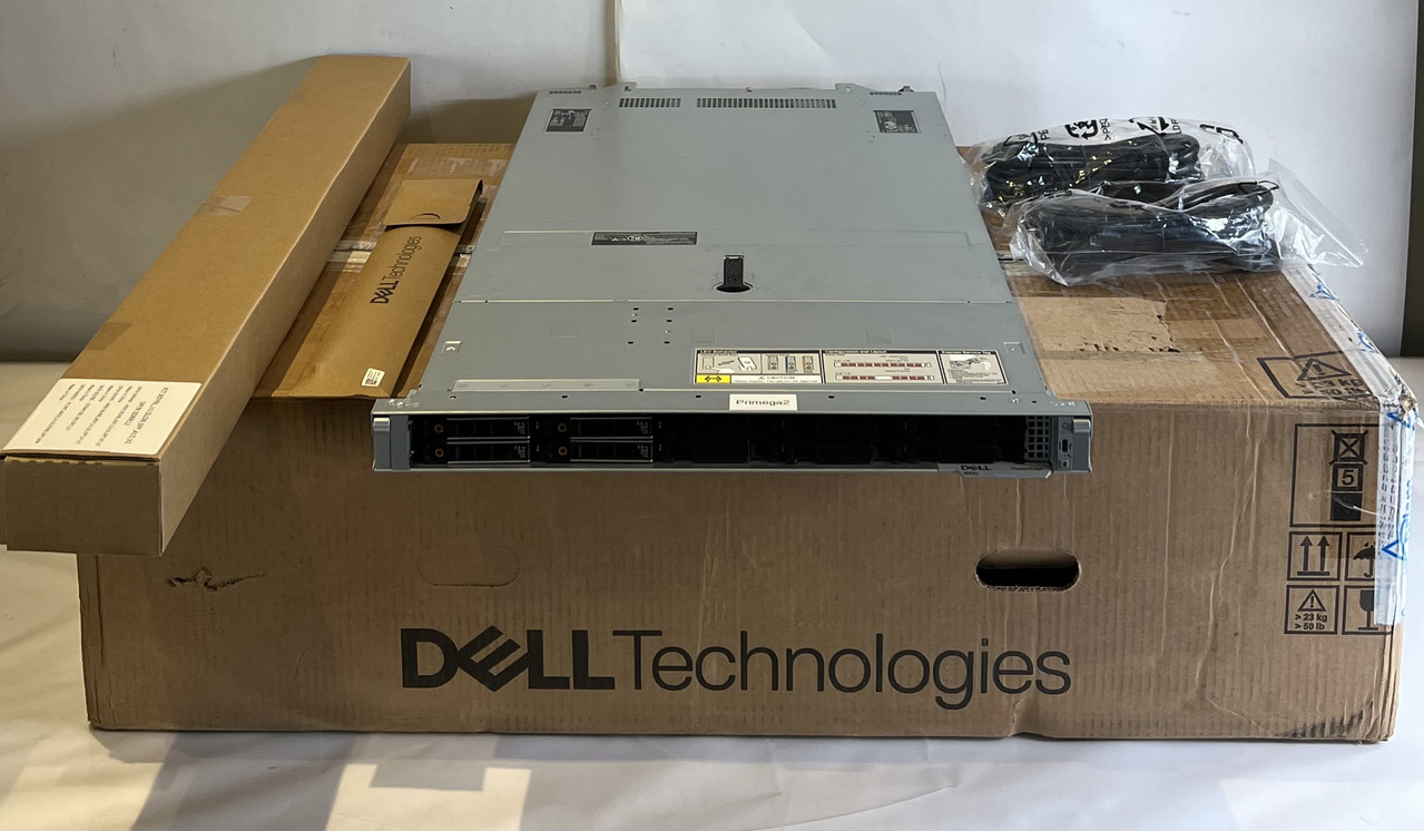DELL POWEREDGE R470 1U RACK SERVER XEON 6507P 4X 2.4TB 10K SAS 64GB DDR5