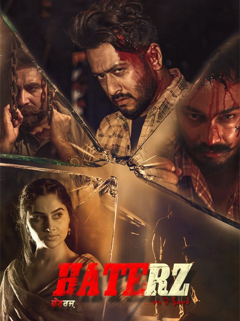Haterz (2022) Punjabi 720p HDRip x264 AAC ESubs Full Punjabi Movie [900MB]