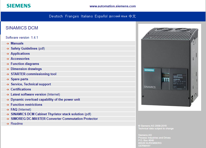 SINAMICS DCM Parameterizing and Commissioning SINAMICS DCM Parameterizing and Commissioning