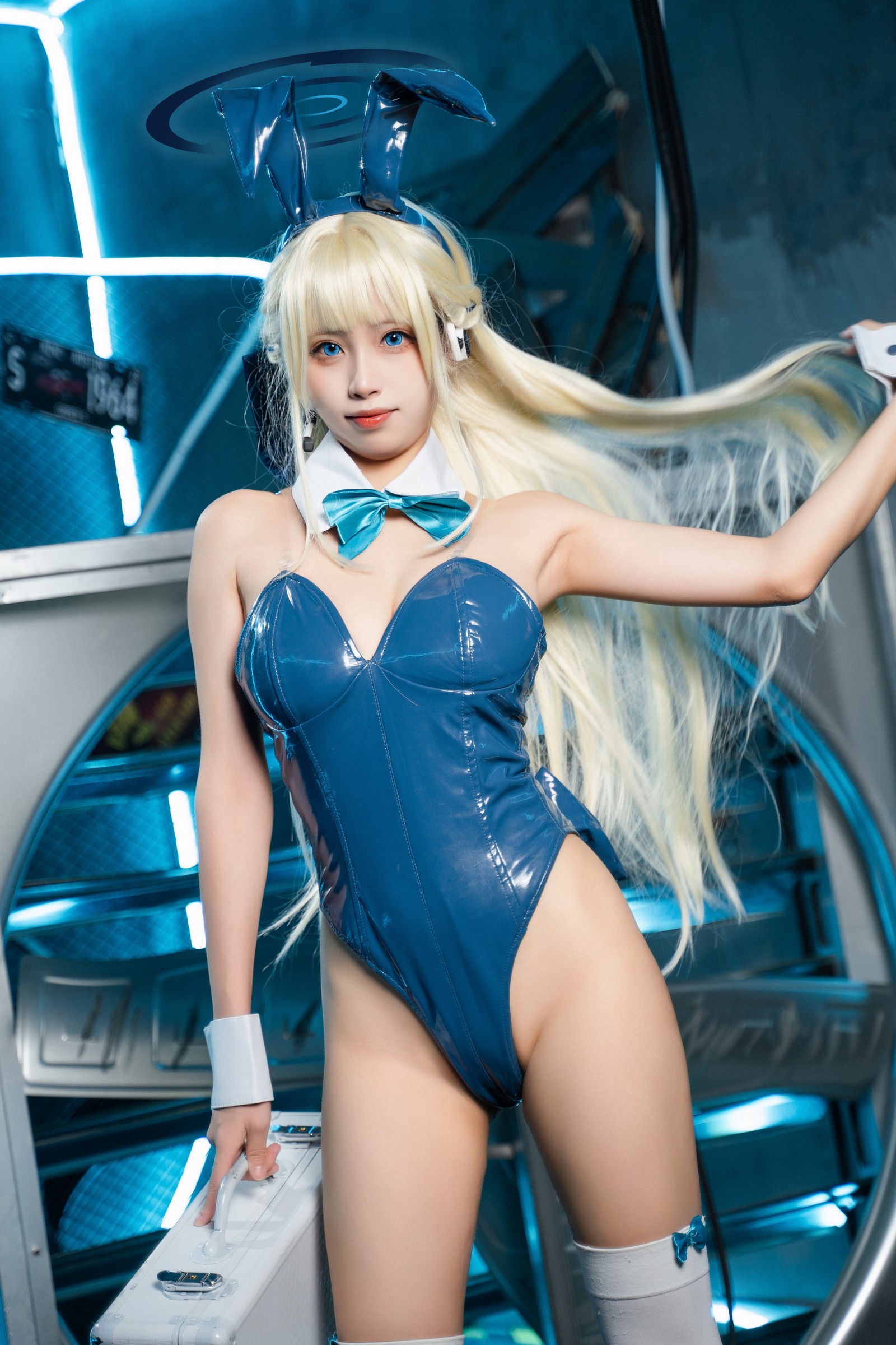 三無人型美女写真：飞鸟马时兔女郎战斗服 COS（60P／389.1M）插图8