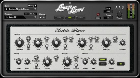 Applied Acoustics Systems Lounge Lizard EP 4.4.1