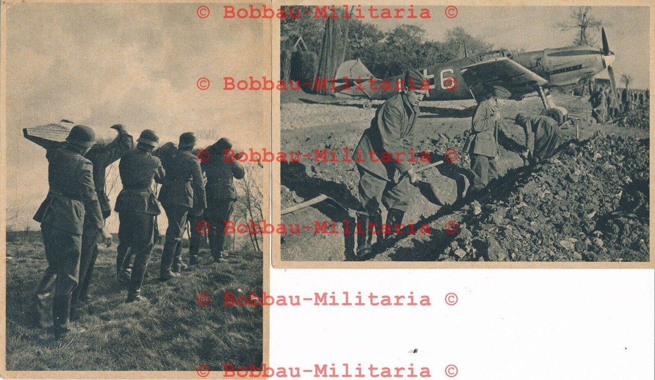 V288 Künstler-Karten Hans Retzlaff Messerschmitt Me Bf 109 Jagdflugzeug RAD TOP