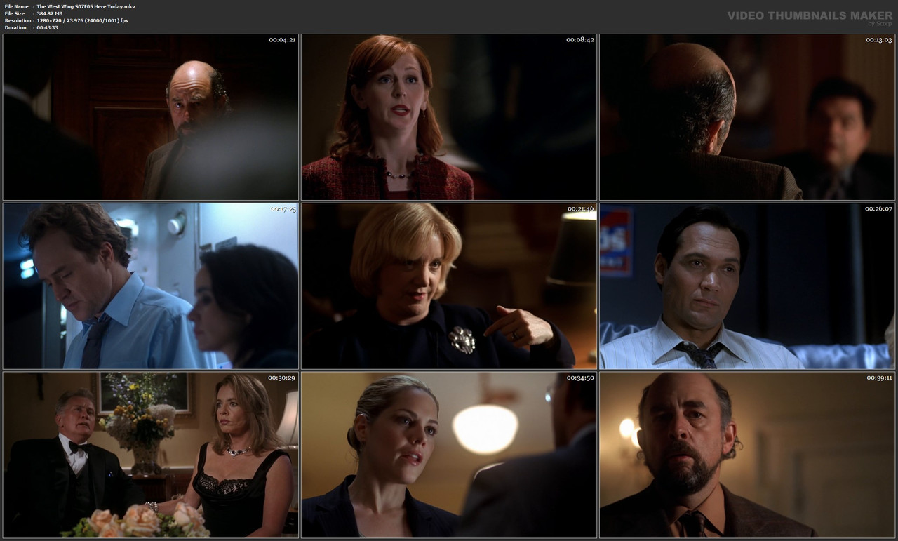 The West Wing S07E05 Here Today.mkv