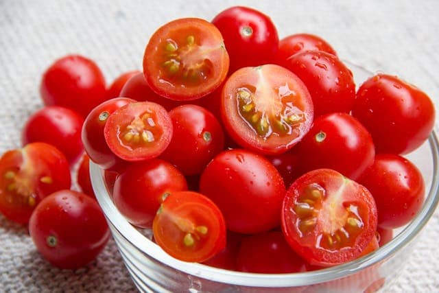 A bowl full of tomatoes