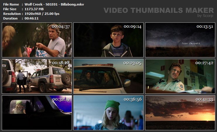 Wolf Creek - S01E01 - Billabong.mkv