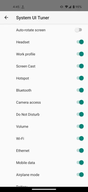 Download System UI Tuner APK