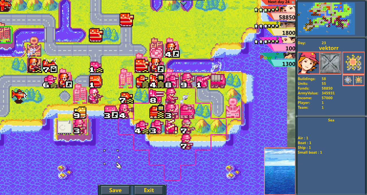 Commander Wars Screenshot (2)