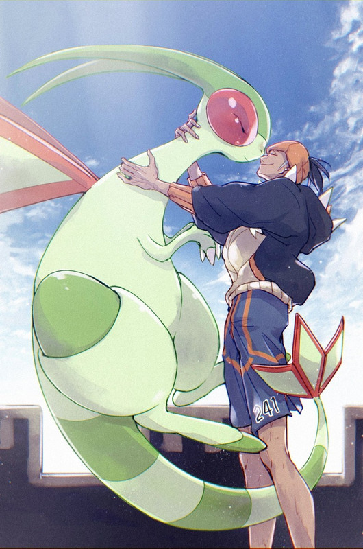 raihan-and-flygon-pokemon-and-1-more-dra