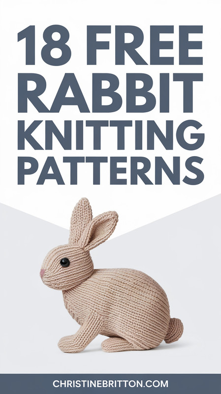 18 free rabbit knitting patterns 05