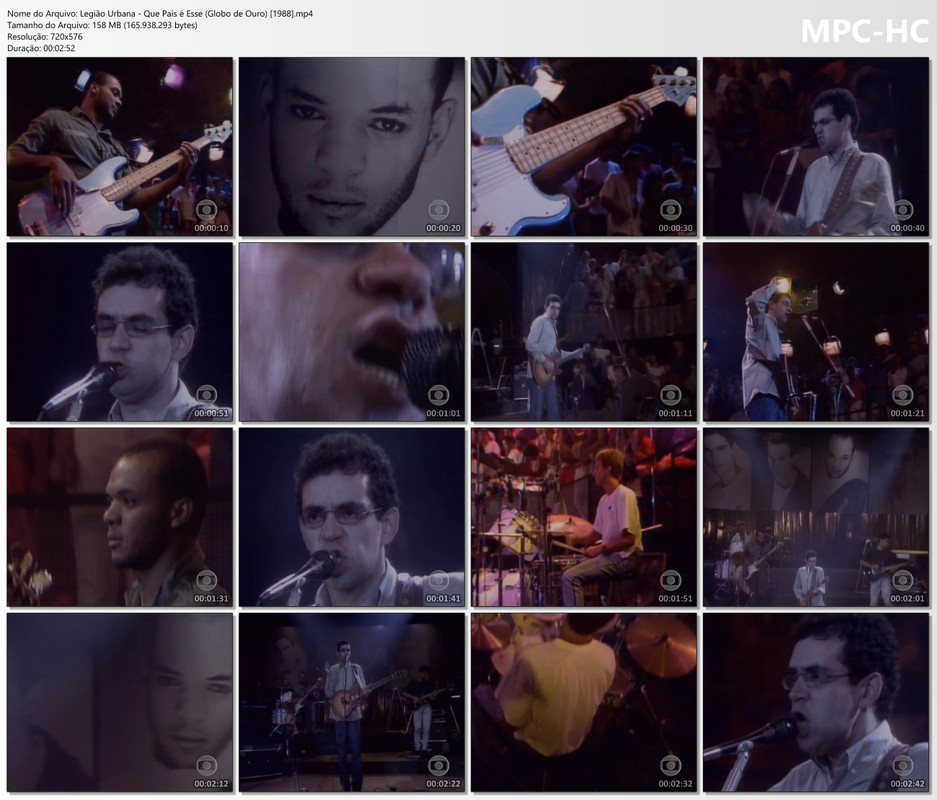 Legião Urbana - Que País é Esse (Globo de Ouro) (Site) [1988]