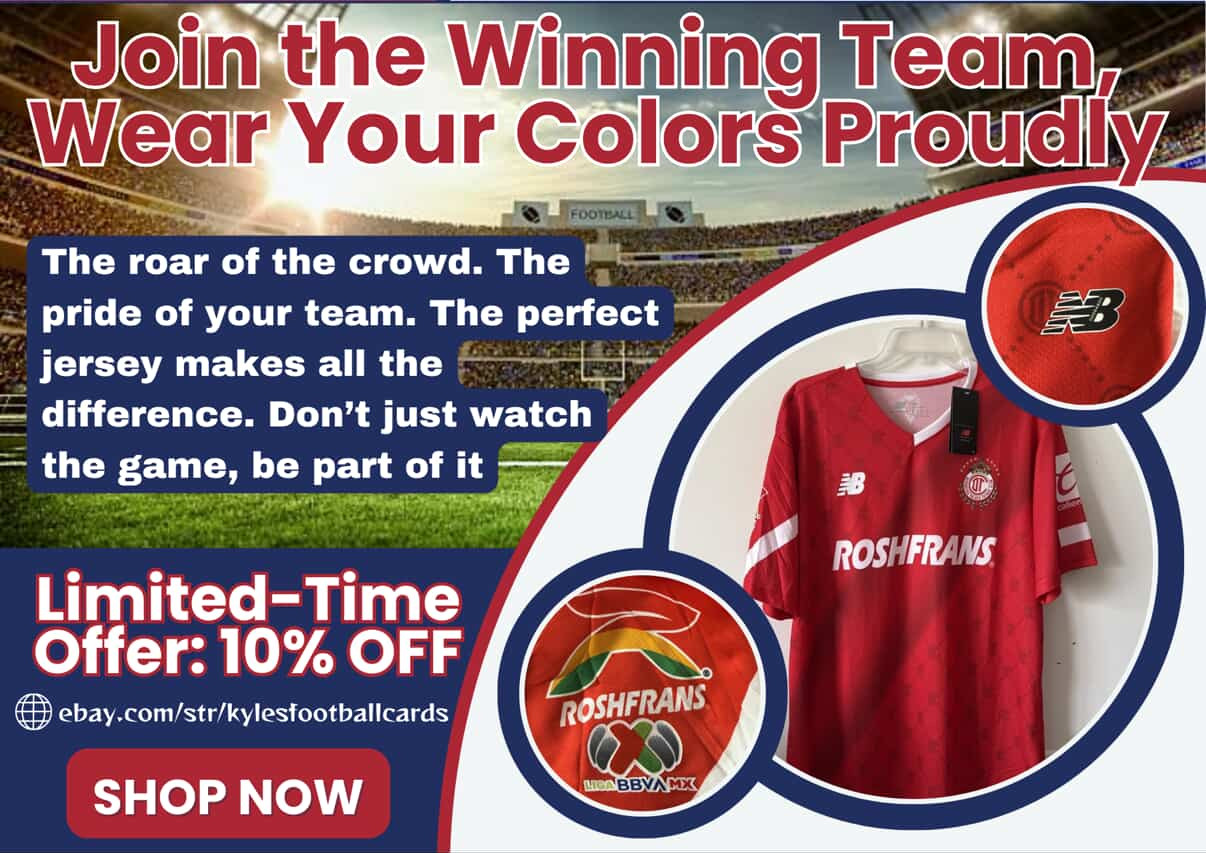 Kyle's football playing cards