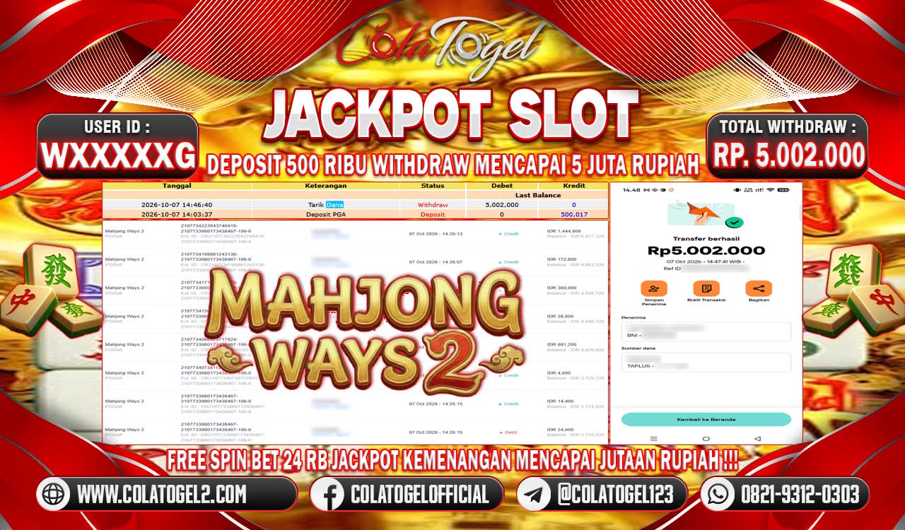 JACKPOT SLOT GACORR !!!