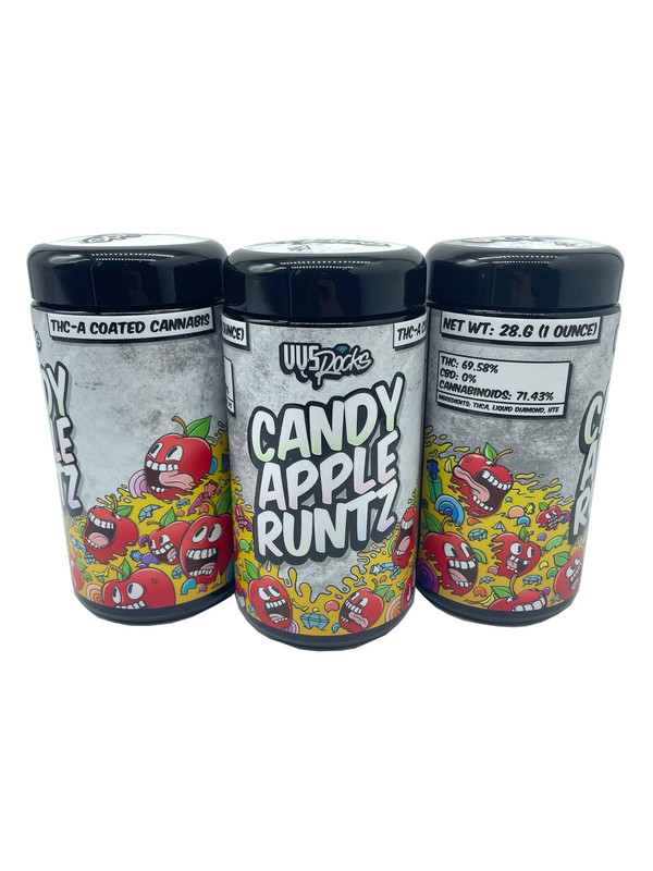VVS Rocks Candy Apple Runtz – 69%+ THC Designer Indoor Hybrid Flower