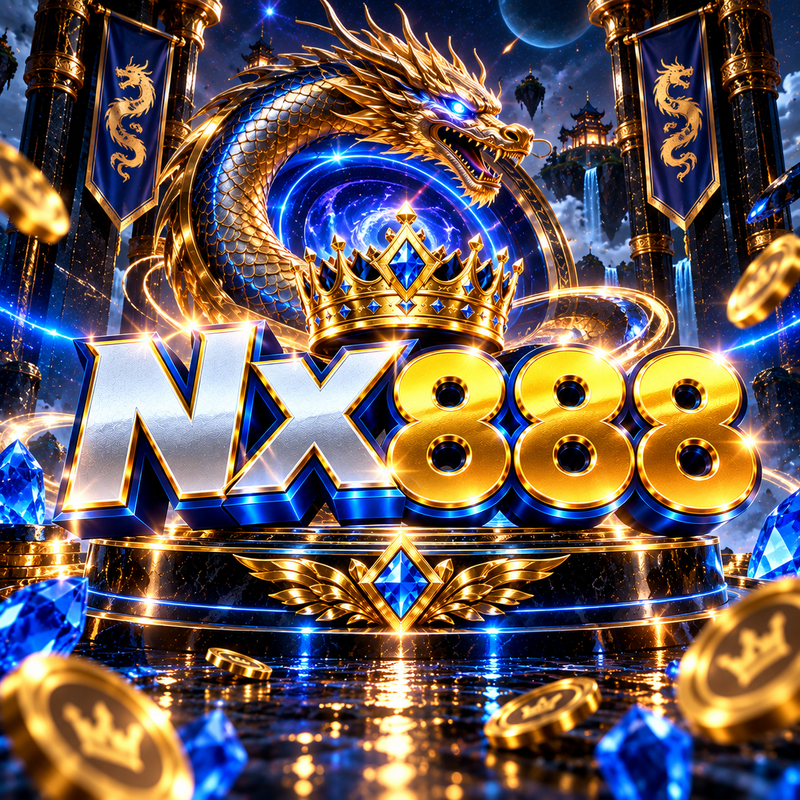 Banner Aplikasi NX888 dengan akses permainan digital