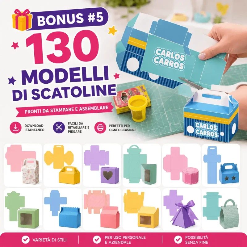 130 Modelli di Scatoline