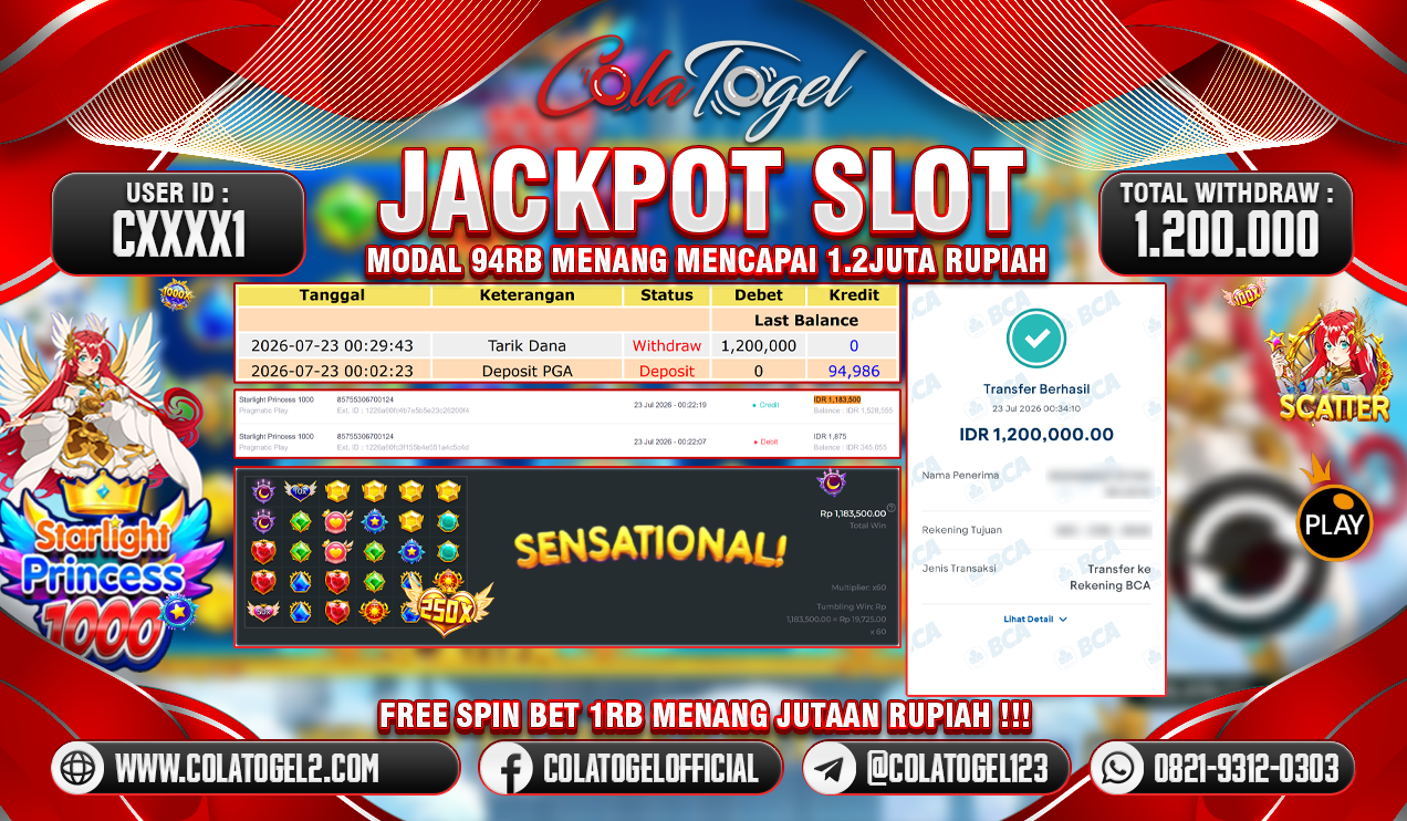 JACKPOT SLOT GACORR!!
