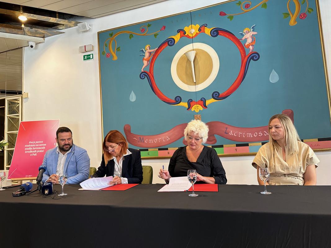 Istarsko narodno kazalište i Akademija za umjetnost i kulturu u Osijeku potpisali sporazum o suradnji