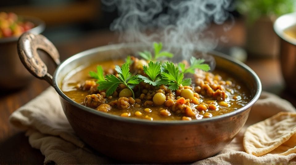 Lentil Spinach Curry