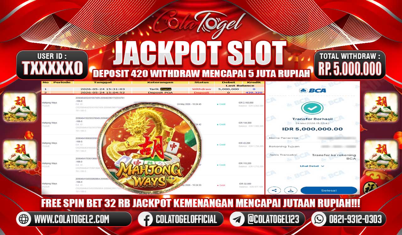 JACKPOT SLOT GACOR!!