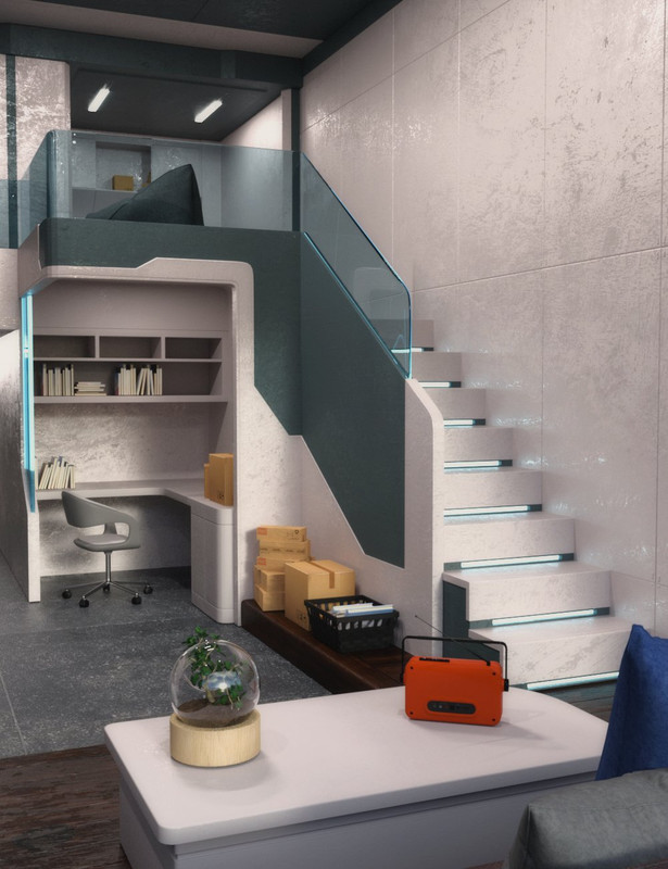 KuJ Sci-Fi Apartment