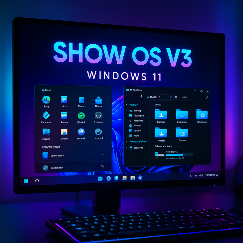 Show OS V3: O Windows 11 25H2 Que Promete Turbinar Seu PC ou Só Mais Um Mod Amador?