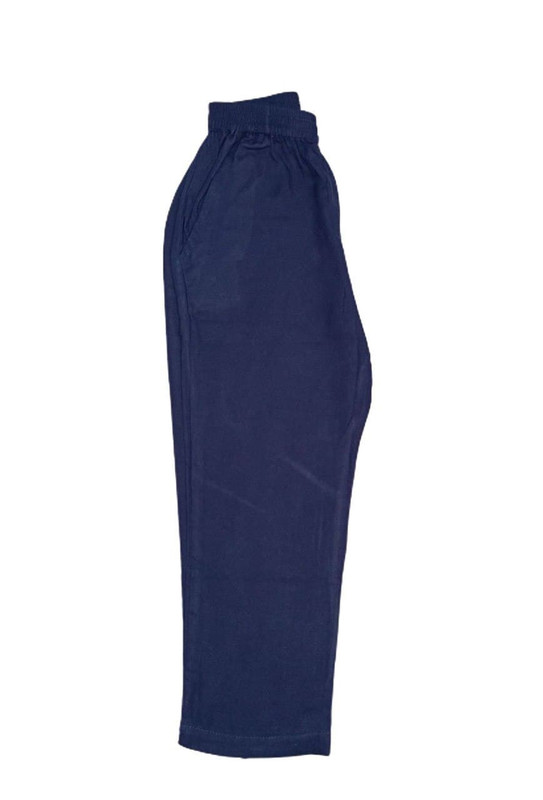 Women's Navy Linen Suit Pants | Kirrin Finch